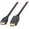 Efb Elektronik Monitorkabel DisplayPort -> HDMI S/S 3,0m juodas 4K bei 60Hz