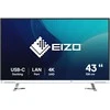 Monitorius EIZO FlexScan EV4340X-WT - 60Hz | 4K | IPS | 42.5''