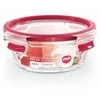 Emsa Emsa Clip&amp;Close Glass Food Container 600 ml raudona