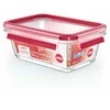 Emsa Emsa Clip&amp;Close Glass Food Container 850 ml raudona