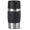 Emsa kelioninis termosas-puodelis Travel Mug Compact 300 ml, nerūdijančiojo plieno