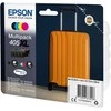 Tusz Epson Epson 405XL Multipack - 4 vnt. pakuotė - XL - juoda, geltona, žydra, rausva - originali - lizdinė pakuotė su RF / garsiniu signalu - rašalo kasetė - skirta WorkForce WF-7310, 7830, 7835, 7840, WorkForce Pro WF-3820, 3825, 4820, 4825, 4830