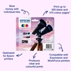 Tusz Epson Epson 502XL Multipack - 4er-Pack - Geltona, Cyan, Magenta, pigmentiertes Juodas - original - versandfertig - Tintenpatrone - fur Expression Home XP-5100, 5105, 5150, 5155, WorkForce WF-2860, 2865, 2880, 2885