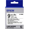 Epson LK-3WBW (C53S653007) Ženklinimo juostos kasetė, Strong Adhesive, Juodas on Baltas 9mm, 9m