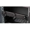 Organizer Equip Equip 10'' Kabeldurchführung mit Ringeinsatz, 1U juodas