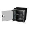 Organizer Equip Equip 10'' Kabeldurchführung mit Ringeinsatz, 1U juodas