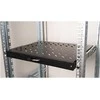Equip Equip kintama lentyna 19" serverių spintelėms, 1U 60cm juoda