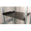 Equip Equip fiksuota lentyna 19" serverių spintelėms, 1U 60cm juoda