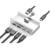 HUB USB Equip 128967 USB šakotuvas ir koncentratorius USB 3.2 Gen 1 (3.1 Gen 1) Type-A 5000 Mbit/s Aliumininis