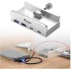 HUB USB Equip 128967 USB šakotuvas ir koncentratorius USB 3.2 Gen 1 (3.1 Gen 1) Type-A 5000 Mbit/s Aliumininis