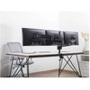 Equip 650134 monitoriaus laikiklis arba stovas Stalas Juoda