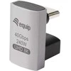 Adapteris USB Equip 133478 USB-C - USB-C Sidabrinė (133478)