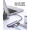 Stacja/replikator Equip doko stotelė przewodowa USB 3.2 Gen 2 (3.1 Gen 2) Type-C Pilka