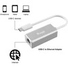 Adapteris USB Equip USB-C - RJ-45 Sidabrinė (133454)