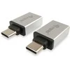 Equip Įrangos adapteriai USB-C->USB-A3.0 St/Bu 2 vnt. aliuminio.