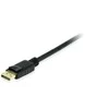 Equip Įrengti „DisplayPort 1.4 St/St10.00m“ 8K/60Hz suderinamą HDCP juodą