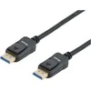 Equip 119274 DisplayPort 2.1 Kabelis, Stecker auf Stecker, 5m, juodas