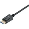 Equip 119274 DisplayPort 2.1 Kabelis, Stecker auf Stecker, 5m, juodas