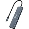 Adapteris AV Equip Equip Dock USB-C->HDMI,3xUSB3.0,100WPD 4K30Hz 0.25m gr