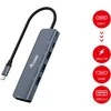 Adapteris AV Equip Equip Dock USB-C->HDMI,3xUSB3.0,100WPD 4K30Hz 0.25m gr