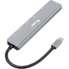 HUB USB Equip Equip Dock USB-C->HDMI,3x USB3.0, 100W PD,SD/TF juodas