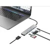 HUB USB Equip Equip Dock USB-C->HDMI,3x USB3.0, 100W PD,SD/TF juodas