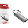 HUB USB Equip Dock USB-C->HDMI,Gigabit LAN,USB3.0,100WPD,SD/TF 0,25m
