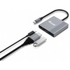 Adapteris AV Equip Equip Dock USB-C->HDMI,USB3.0,100WPD 4K60Hz 0.15m gr