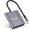 Adapteris AV Equip Equip Dock USB-C->HDMI,USB3.0,100WPD 4K60Hz 0.15m gr