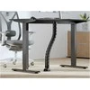 Organizer Equip Equip Doppel-Kabelführung 73cm für Untertischmontage juodas
