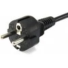 Equip IEC-Stromkabel Schuko -> C5 3m St/Bu juodas