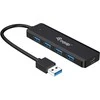 Equip Įrengti USB-Hub 4-Port 3.2 ->4x3.0 +USB-C Adp.5Gbps o.Netz.sw
