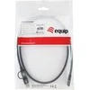 Equip Kabelis USB-C 3.2 -> C/A St/St 1.00m 20Gbps juodas