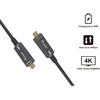 Kabelis USB Equip USB-C - USB-C 10 m Juodas (119462)