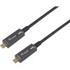 Kabelis USB Equip USB-C - USB-C 10 m Juodas (119462)
