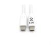 Kabelis USB Equip USB-C - USB-C 1 m Baltas (128361)