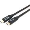 USB kabelis Equip USB-C - USB-C 1 m Juodas (128346)