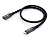 Kabelis USB Equip USB-C - USB-C 0.5 m Juodas (128370)