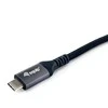 Kabelis USB Equip USB-C - USB-C 1.2 m Juodas (128381)