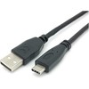 Equip Equip 128831 kabelis USB USB 2.0 0,5 m USB A USB C Juodas
