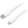 Equip Equip 128366 kabelis USB USB 3.2 Gen 1 (3.1 Gen 1) 0,5 m USB C USB A Baltas