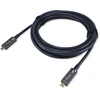 Kabelis USB Equip USB-C3.2->C AOC 8K PD60W St/St 15.00m juoda
