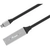Kabelis USB Equip Kabelis USB-C3.2->C Gen1 aktyvus USB-C ilgintuvas 10.00m juodas