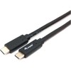 Kabelis USB Equip 128348 USB-C do USB-C 3.2 Gen 1 5 Gbit/s PD 60 W 0.5 m Juodas