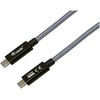 Kabelis USB Equip 128426 kabelis USB USB 3.2 Gen 2x2 1 m USB C Juodas