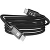 Equip Equip 128442 kabelis USB USB4 Gen 4x2 2 m USB C Juodas