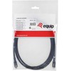 Equip Equip 128442 kabelis USB USB4 Gen 4x2 2 m USB C Juodas
