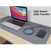 Equip Equip 128442 kabelis USB USB4 Gen 4x2 2 m USB C Juodas