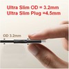 Equip Kabelis USB-C4.0->C Slim PD240W St/St 1.20m juodas