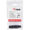 Equip Kabelinė jungtis 3-pin lizdas juoda